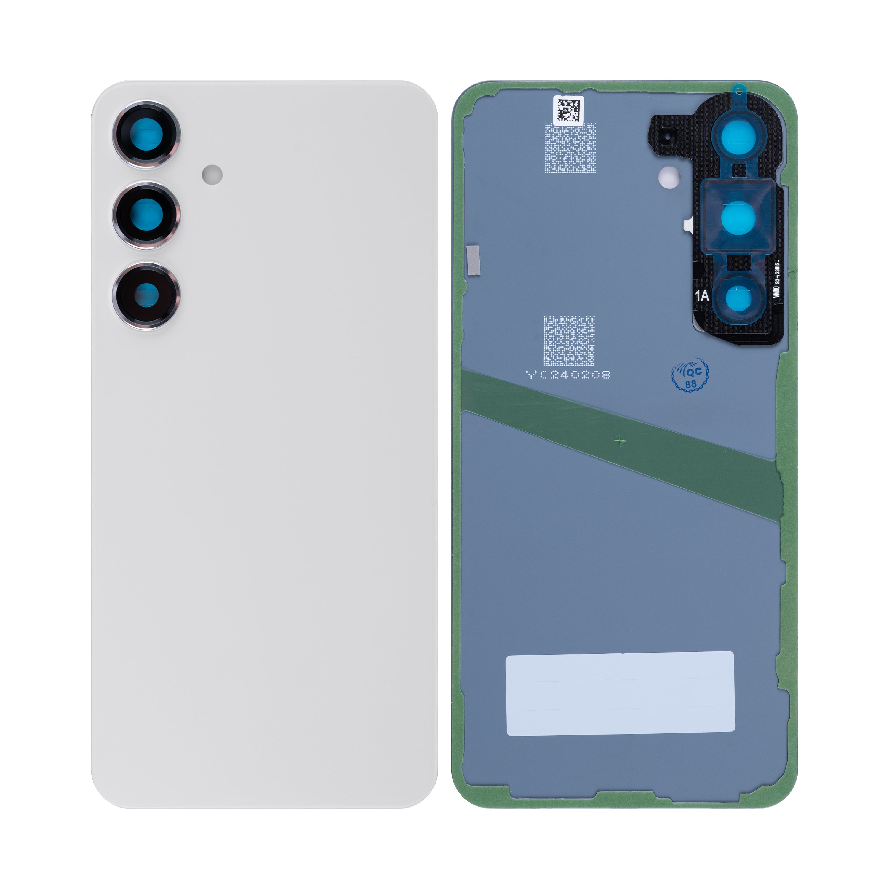 Samsung Galaxy S24 S921B Back Cover With Lens Marble Grey OEM