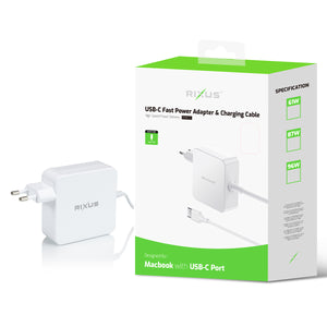 Rixus RXMCTC Power Adapter 96W USB-C White