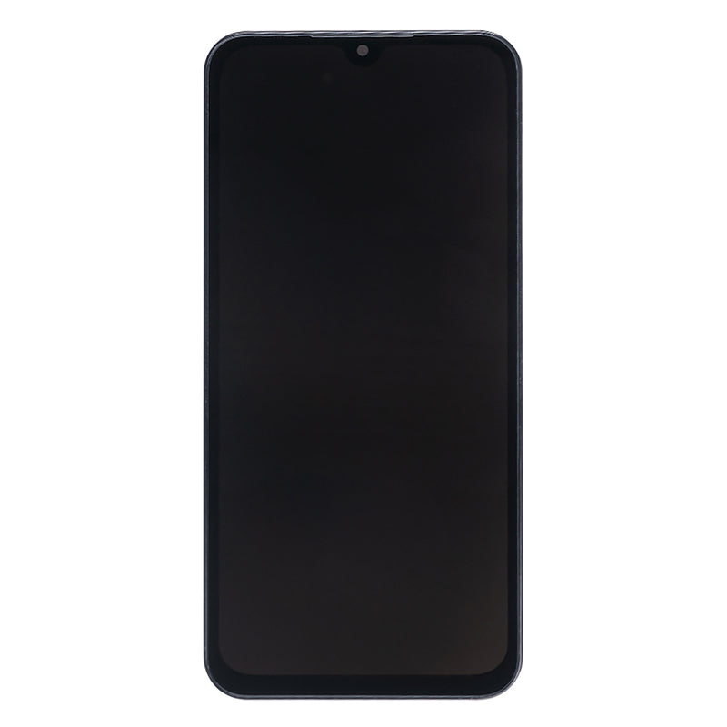 Samsung Galaxy A25 5G A256B Display And Digitizer With Frame Black Soft-OLED