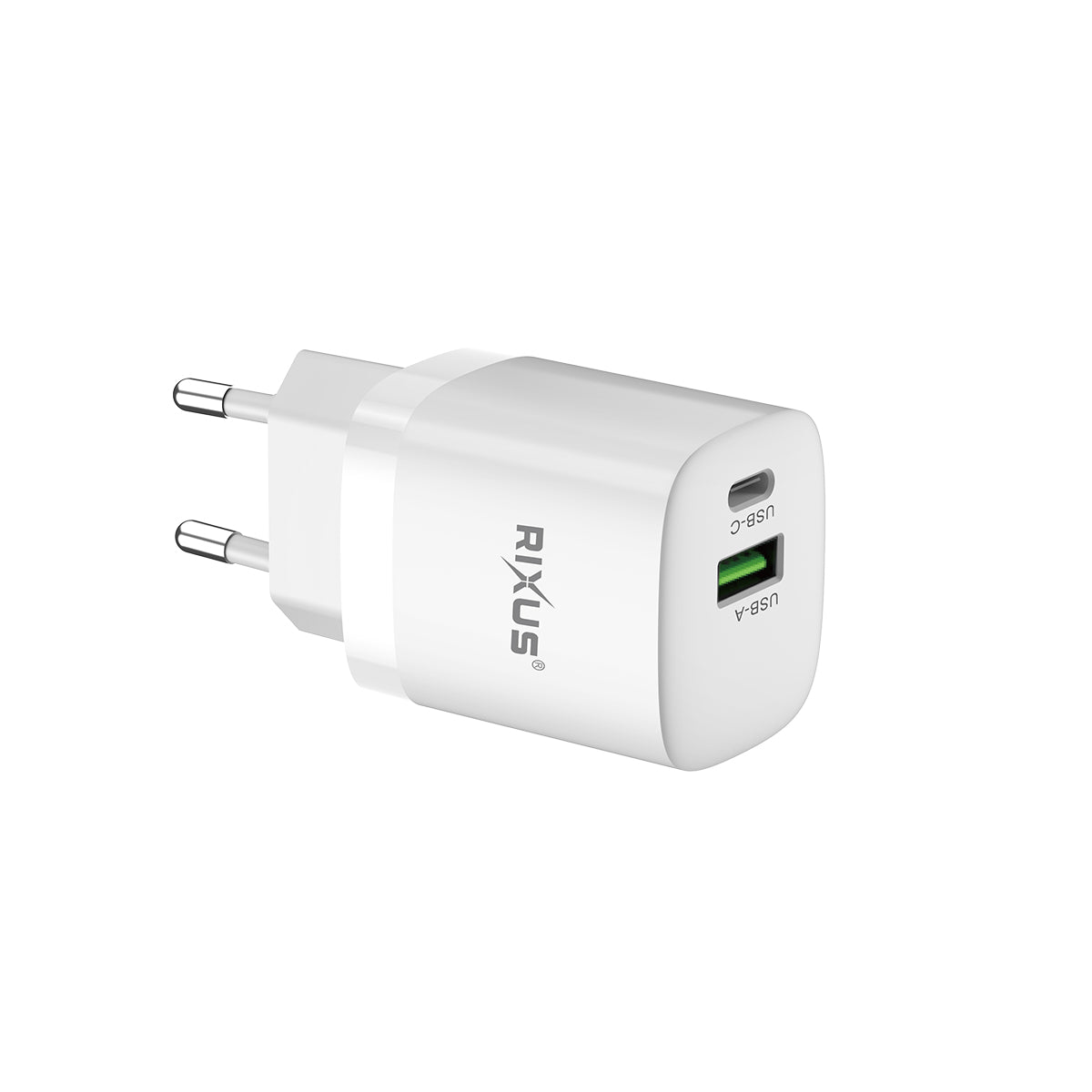Rixus RX95A USB-C GaN PD Charger 30W White
