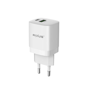 Rixus RX95A USB-C GaN PD Charger 30W White