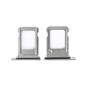 For Apple iPhone 15 Pro, 15 Pro Max Sim Card Holder Titanium White Pulled