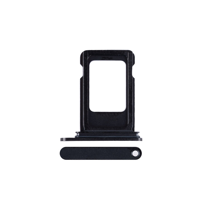 For Apple iPhone 15 Pro, 15 Pro Max Sim Card Holder Black Titanium Pulled