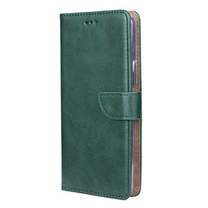 Rixus Bookcase For Samsung Galaxy A53 5G Dark Green