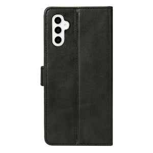 Rixus Bookcase For Samsung Galaxy S23 FE Black