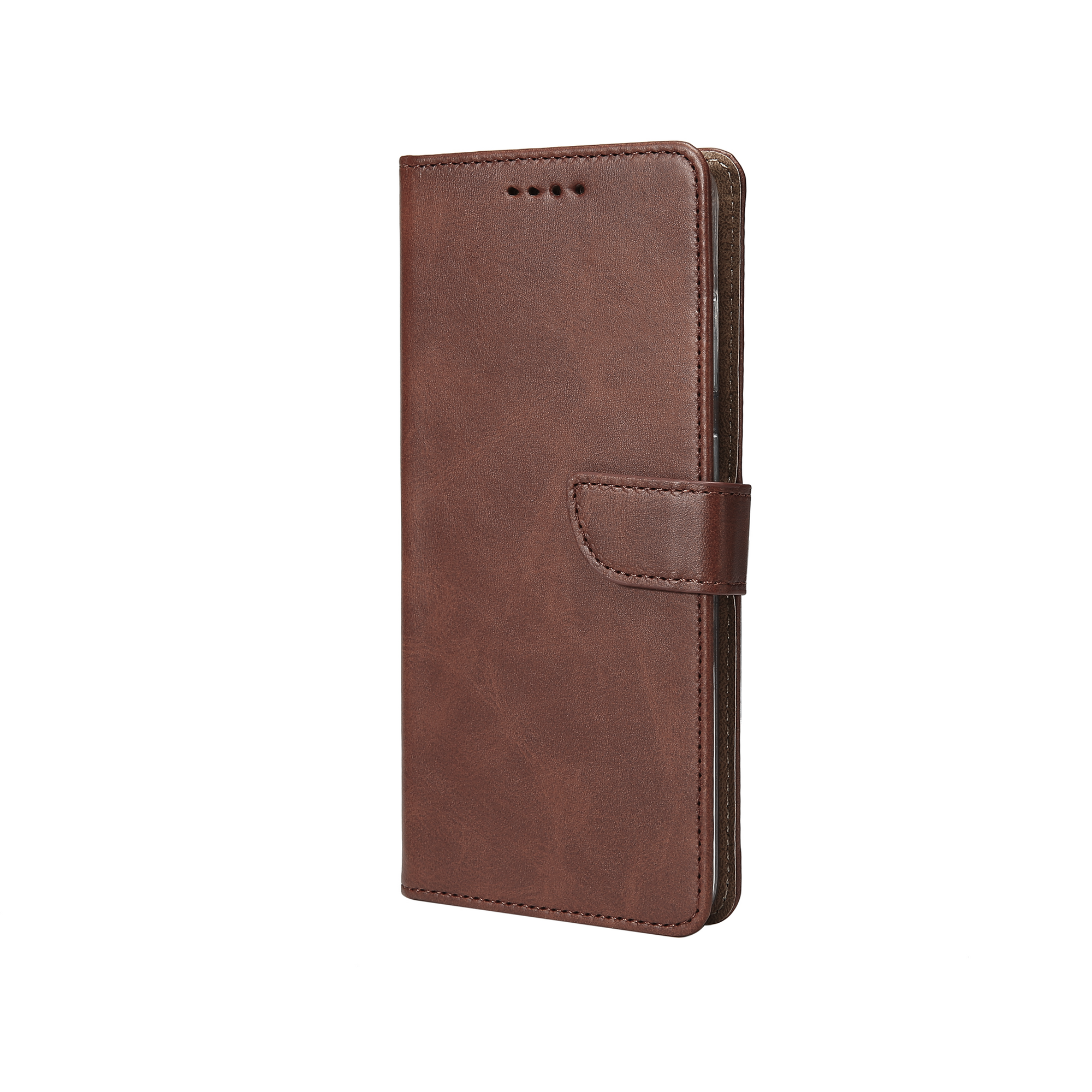 Rixus Bookcase For Samsung Galaxy S23 Ultra Brown