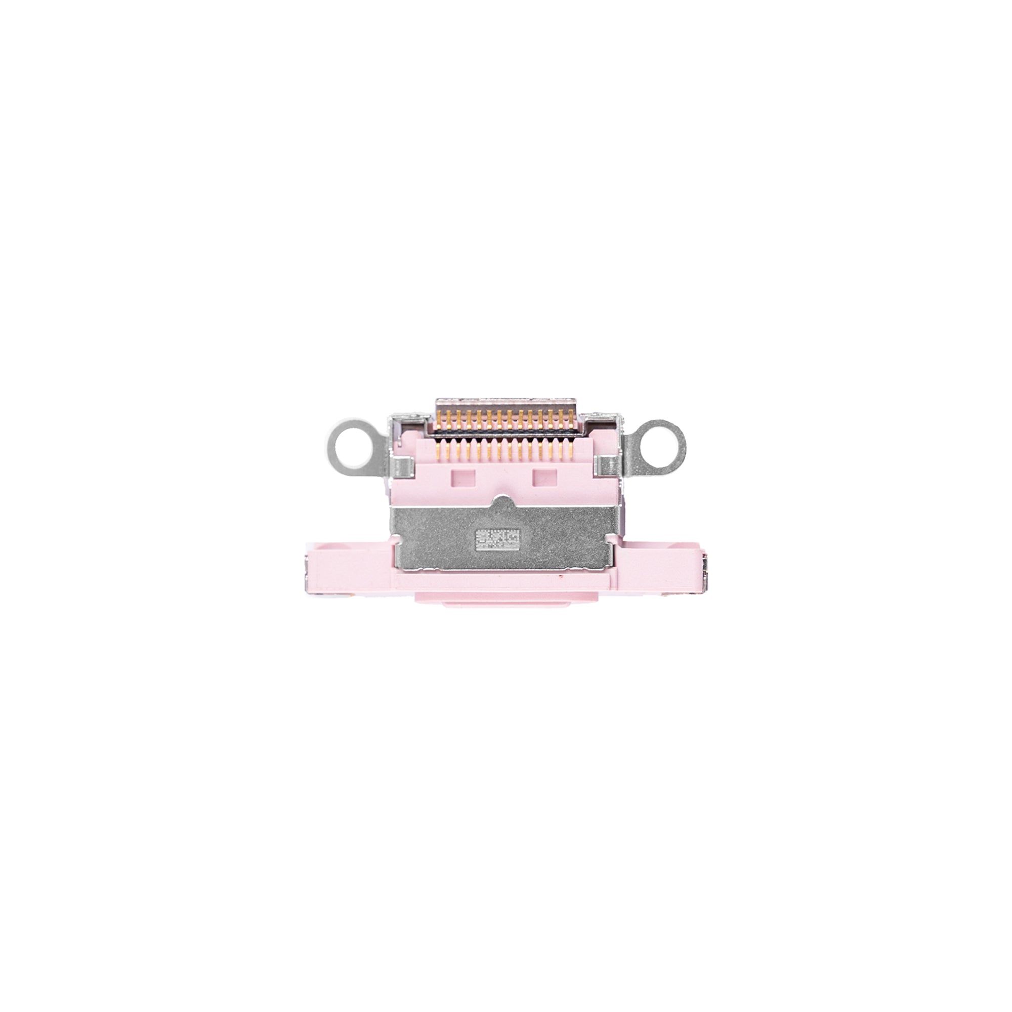 For Apple iPhone 15, 15 Plus System Charging Port Pink Pulled