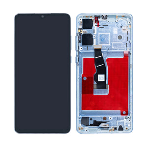 Huawei P30 Display And Digitizer With Frame Breathing Crystal OEM