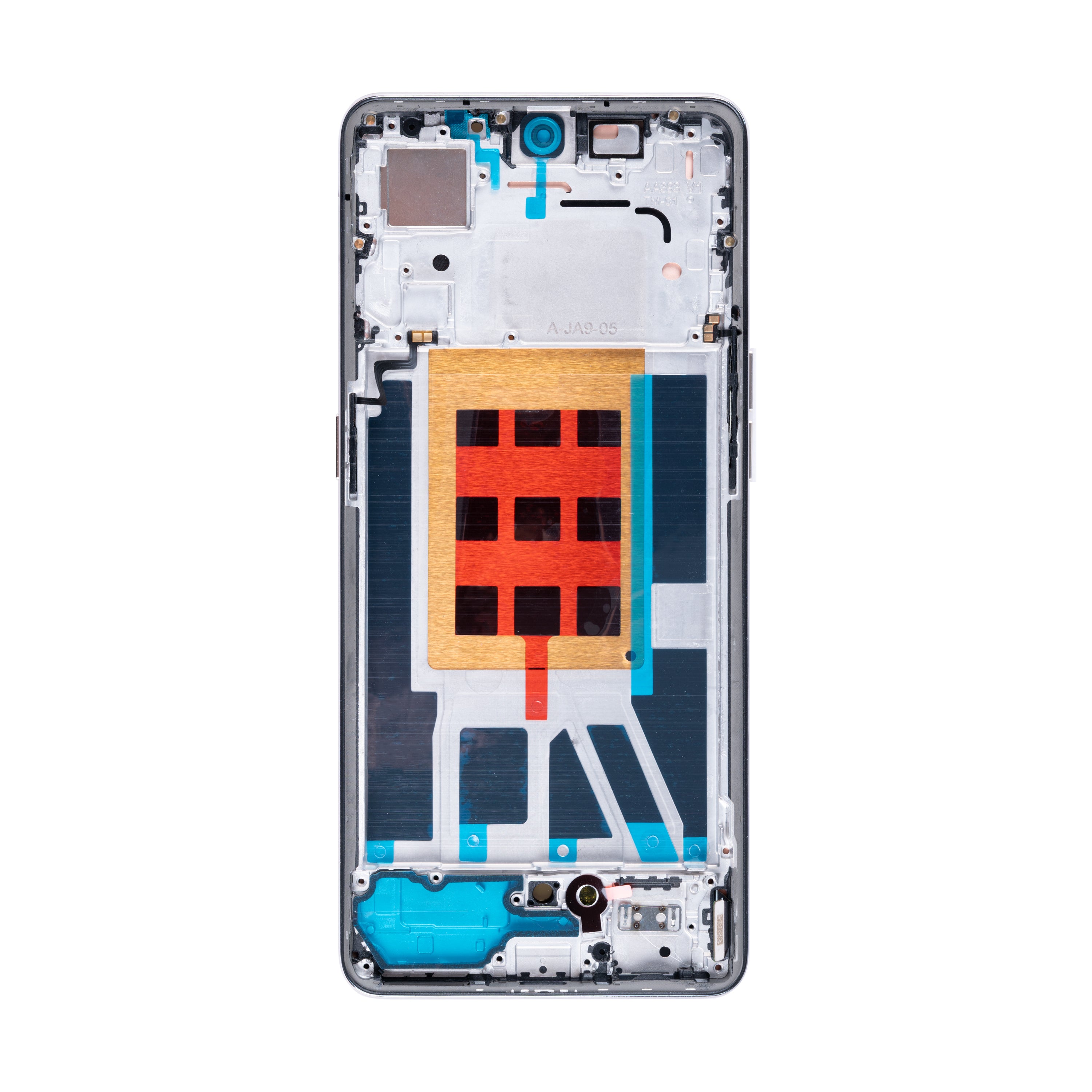 Oppo Reno9, Reno9 Pro Display And Digitizer With Frame Gold OEM