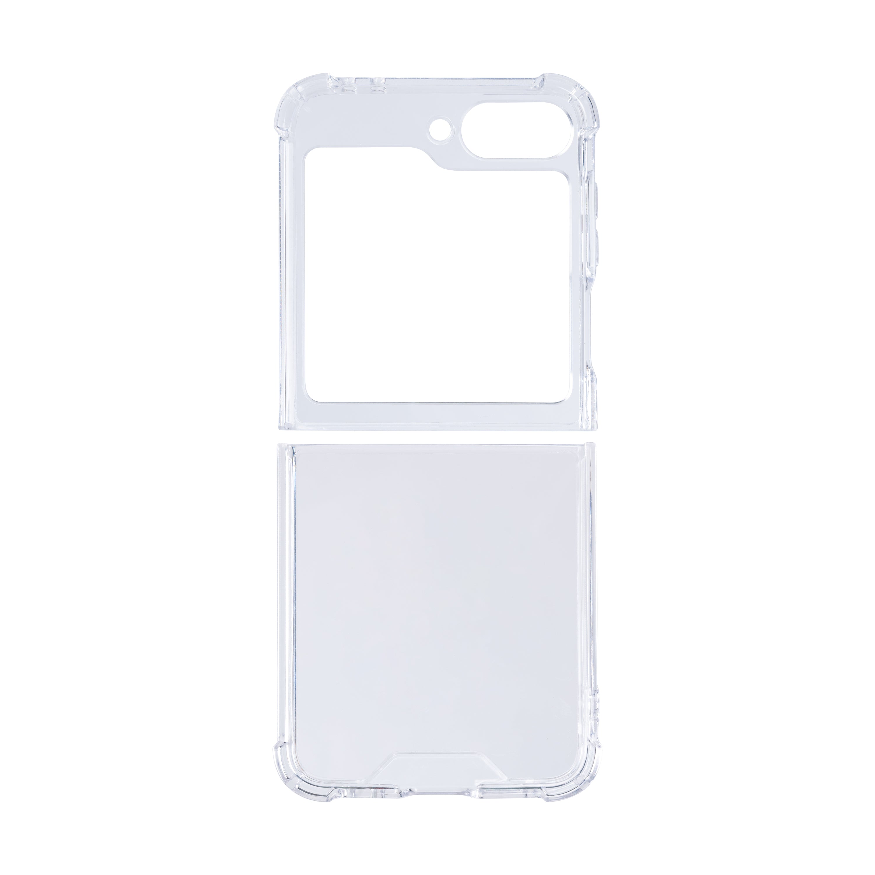 Rixus Anti-Burst Case For Samsung Galaxy Z Flip6 Clear