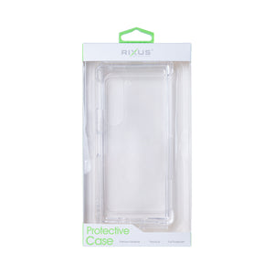 Rixus Anti-Burst Case For Samsung Galaxy Z Fold6 Clear