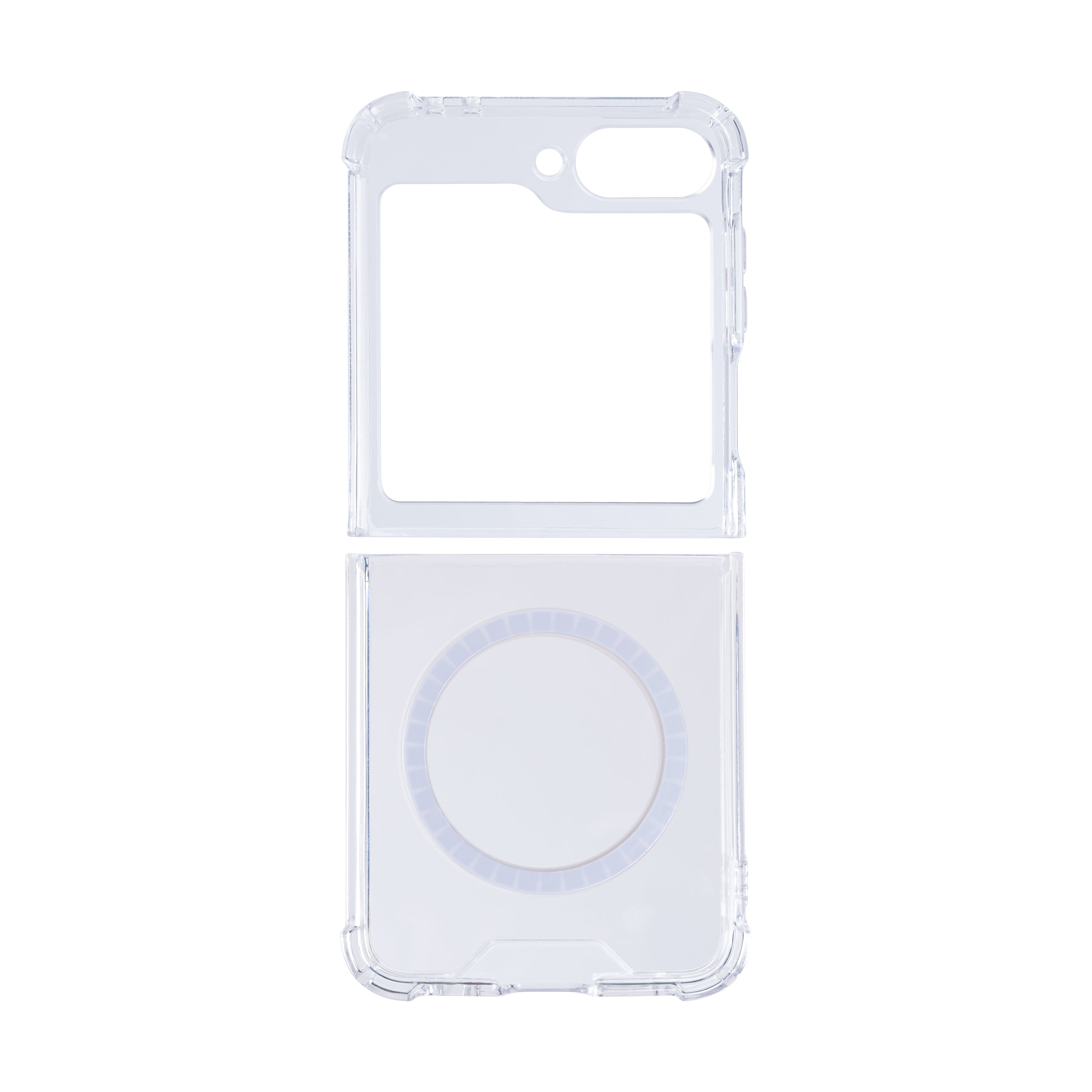 Rixus Anti-Burst Case With MagSafe For Samsung Galaxy Z Flip6 Transparent