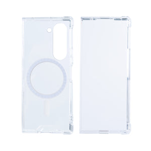 Rixus Anti-Burst Case With MagSafe For Samsung Galaxy Z Fold6 Transparent