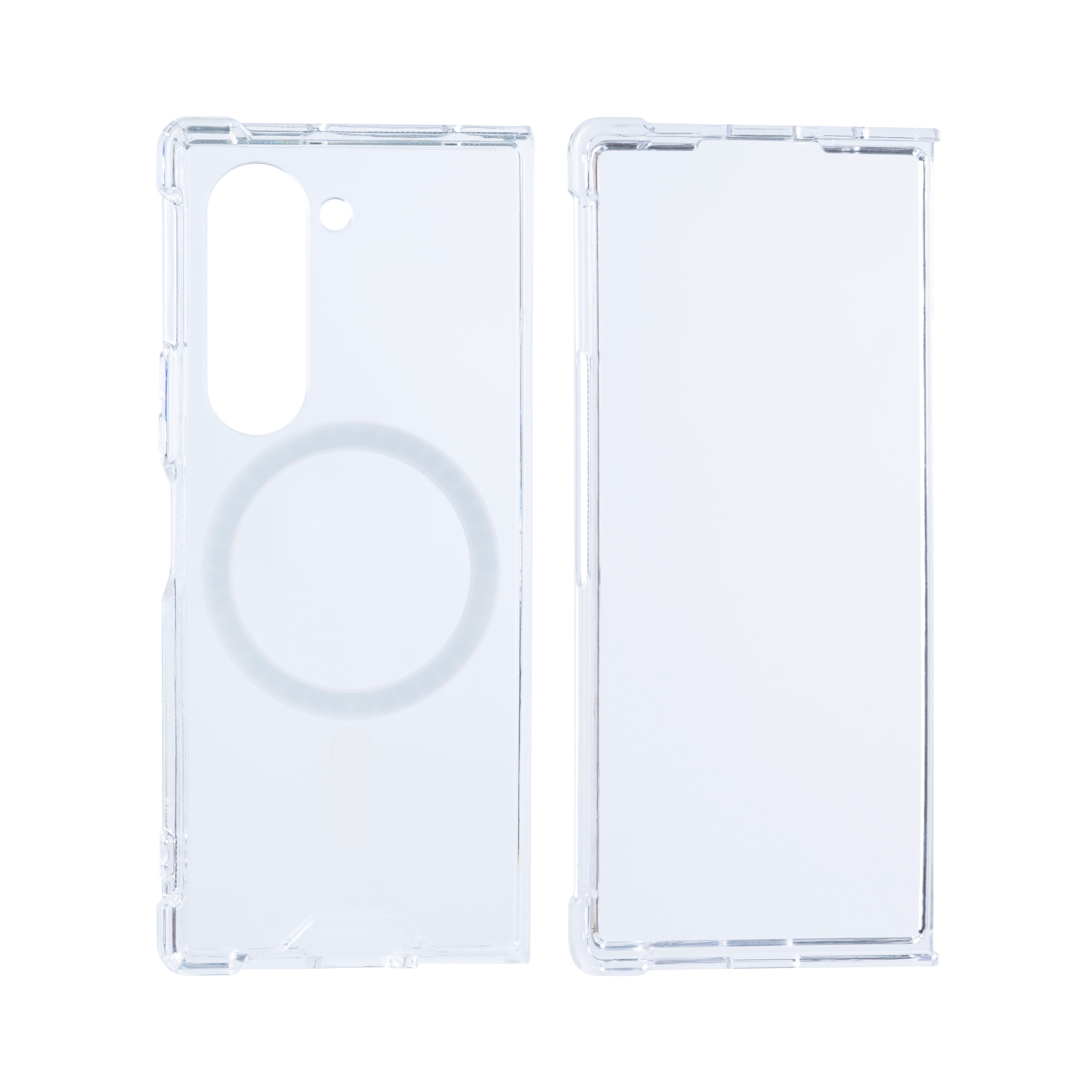 Rixus Anti-Burst Case With MagSafe For Samsung Galaxy Z Fold6 Transparent