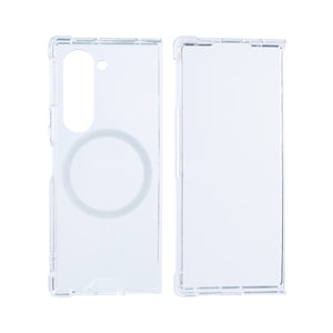 Rixus Anti-Burst Case With MagSafe For Samsung Galaxy Z Fold6 Transparent