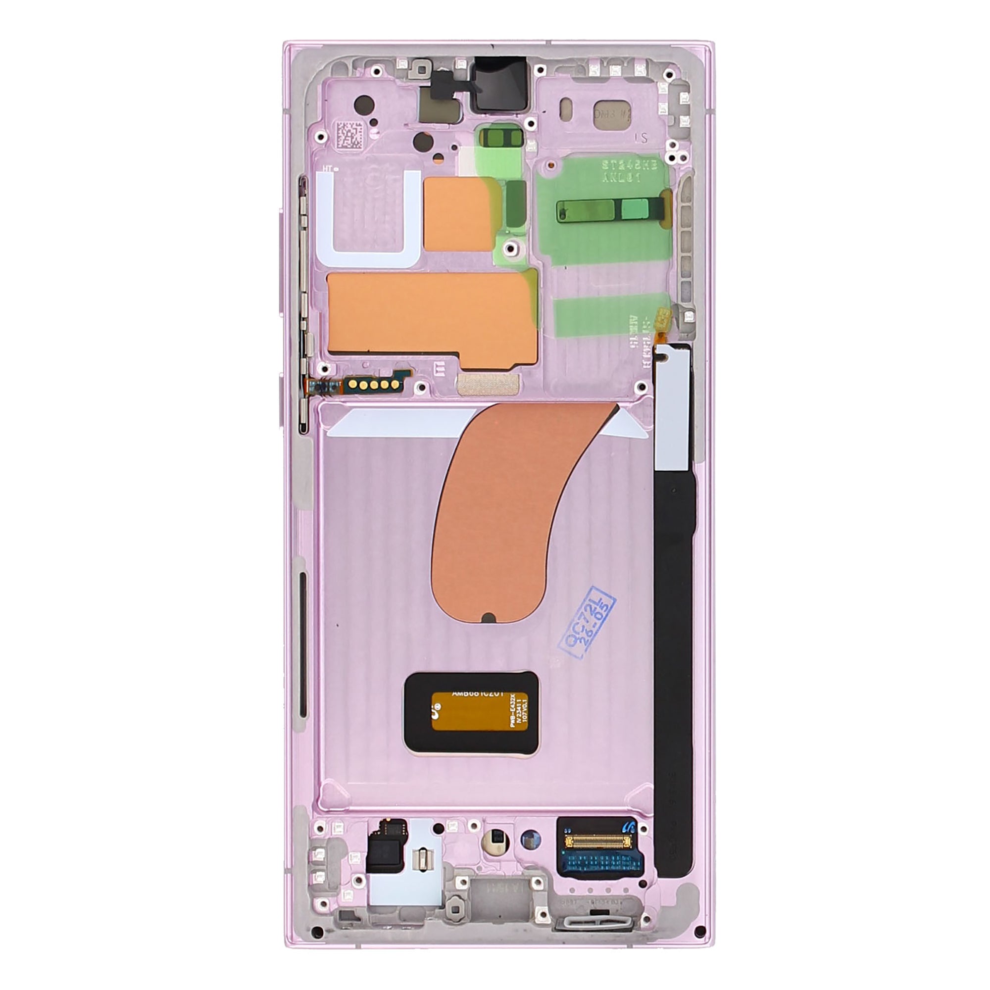 Samsung Galaxy S23 Ultra S918B Display And Digitizer With Frame Lavender Pre-Assembled
