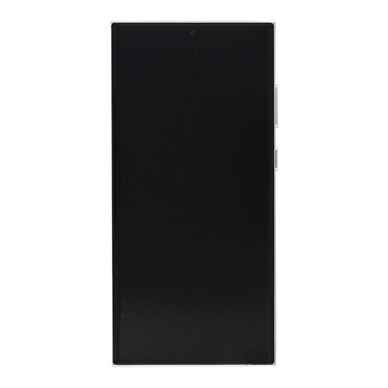 Samsung Galaxy S23 Ultra S918B Display And Digitizer With Frame Cream Pre-Assembled