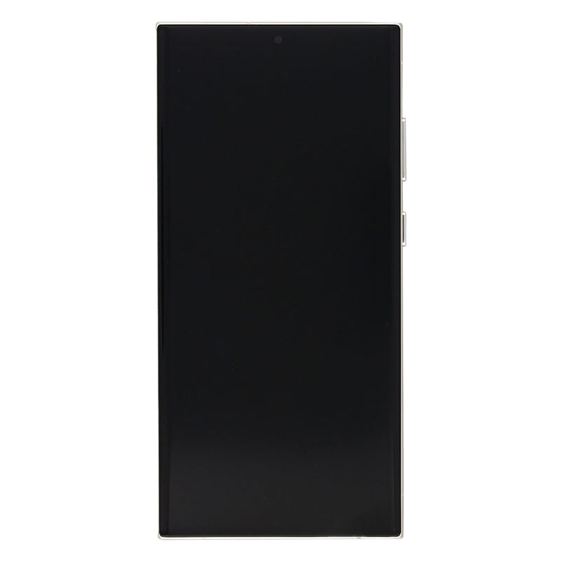 Samsung Galaxy S23 Ultra S918B Display And Digitizer With Frame Cream Pre-Assembled
