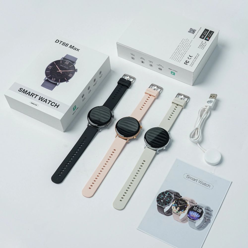 DTNO 1 DT88 Max Smart Watch Light Gold