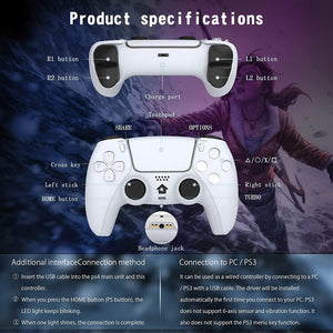 For Sony PlayStation 4 Wireless Bluetooth Game Controller (T28) White OEM