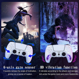 For Sony PlayStation 4 Wireless Bluetooth Game Controller (T28) White OEM
