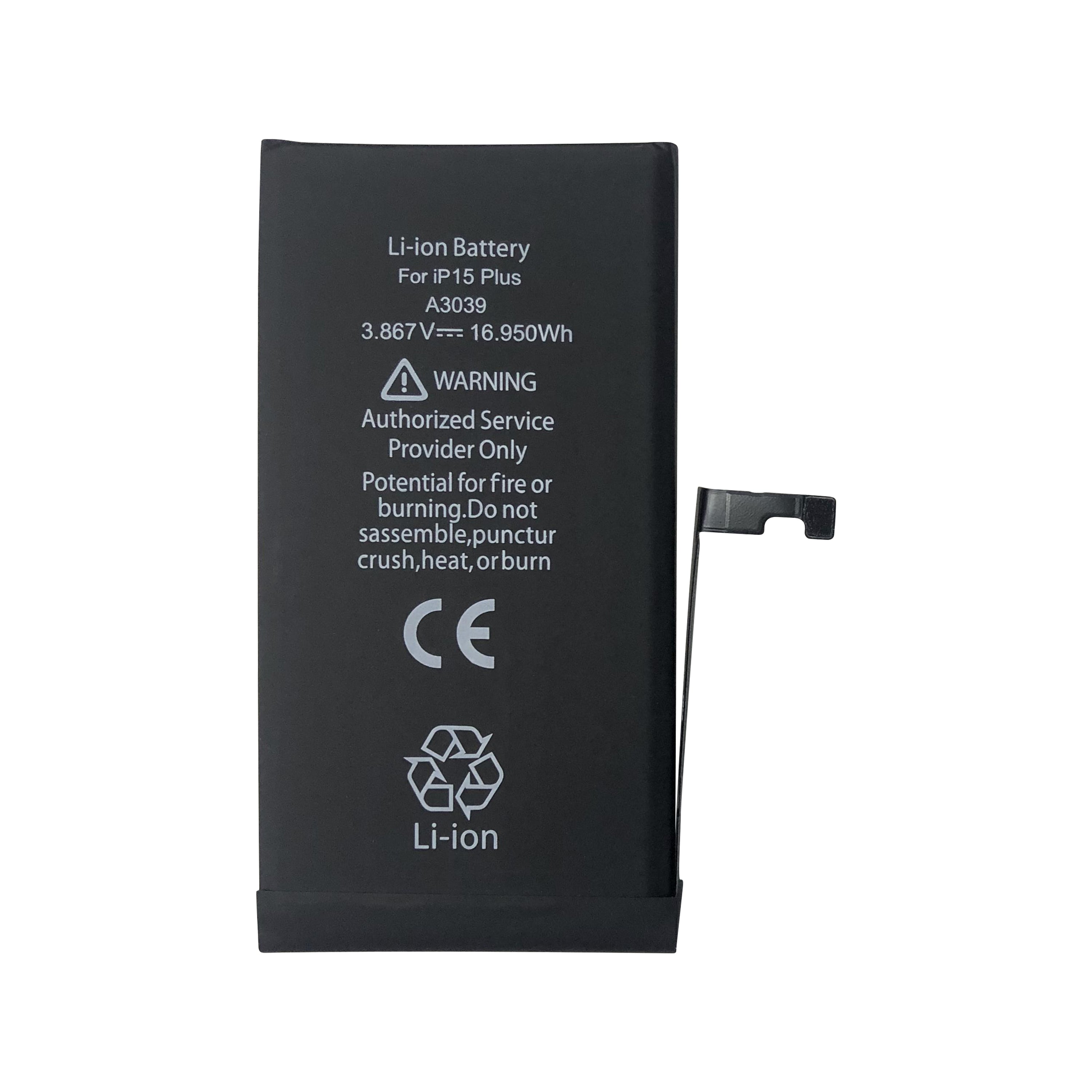 For Apple iPhone 15 Plus Battery With TI-Chip OEM