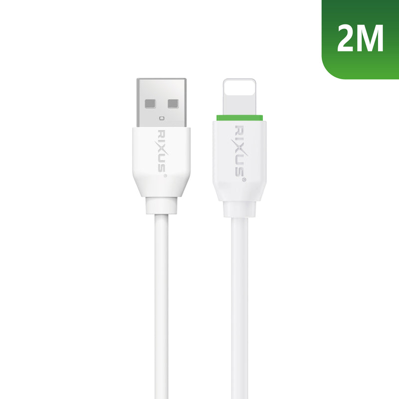 Rixus RXU82A Boost Data Cable USB To Lightning 2m