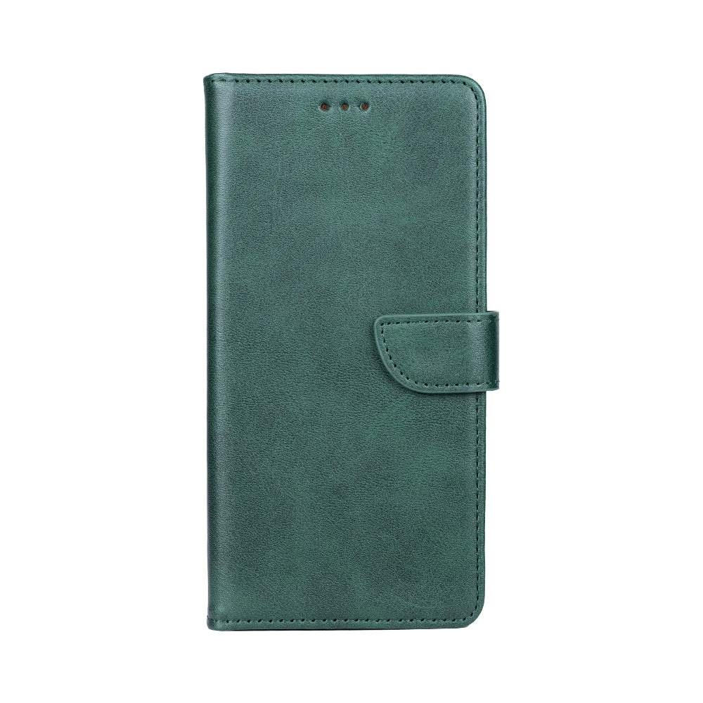Rixus Bookcase For Samsung Galaxy S20 FE Dark Green