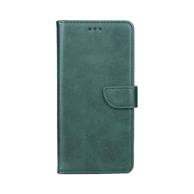 Rixus Bookcase For Samsung Galaxy S20 FE Dark Green