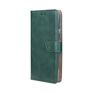 Rixus Bookcase For Samsung Galaxy S20 FE Dark Green