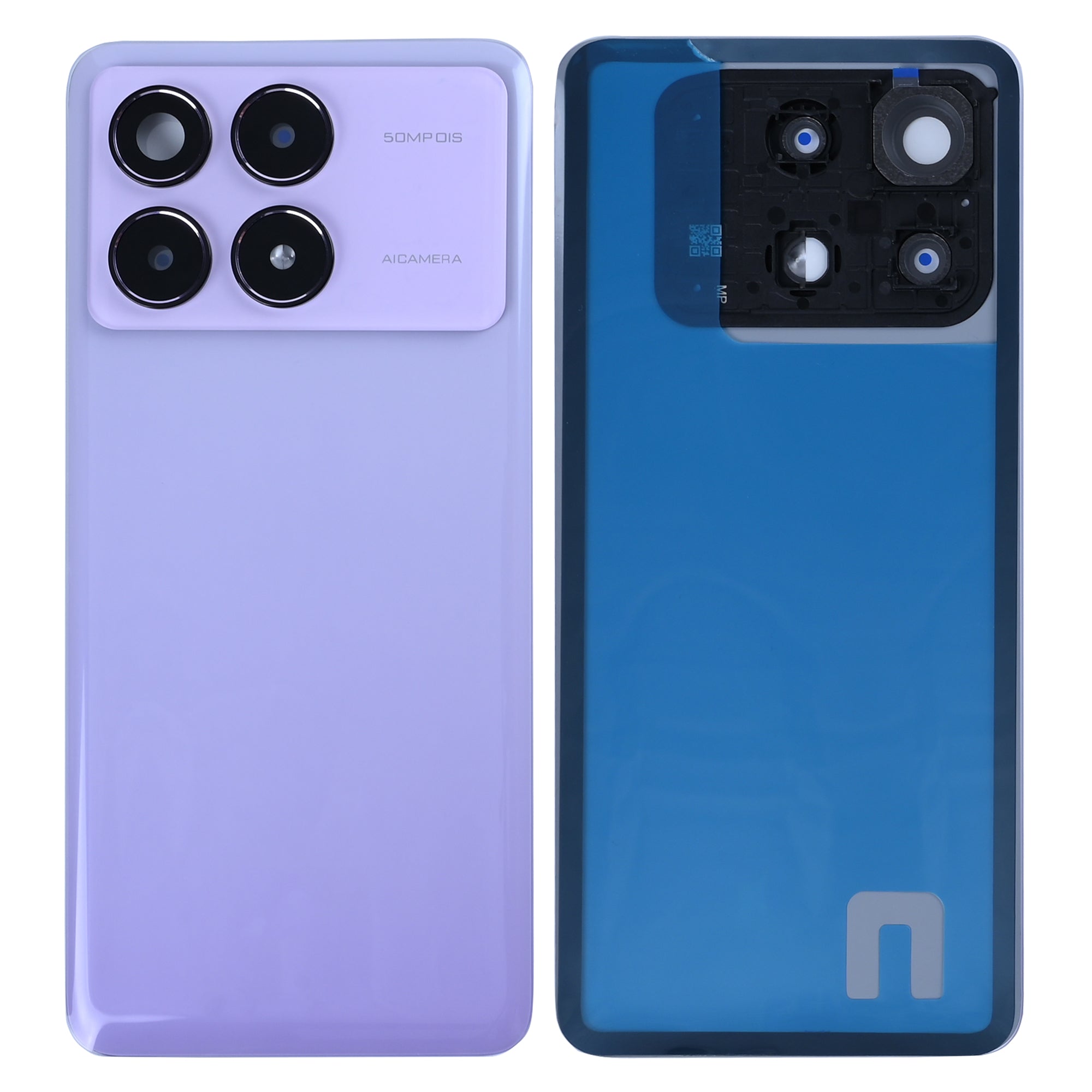 Xiaomi Redmi K70 Back Cover With Lens Purple OEM