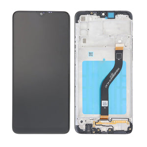 Samsung Galaxy A20s A207F Display And Digitizer With Frame Black OEM