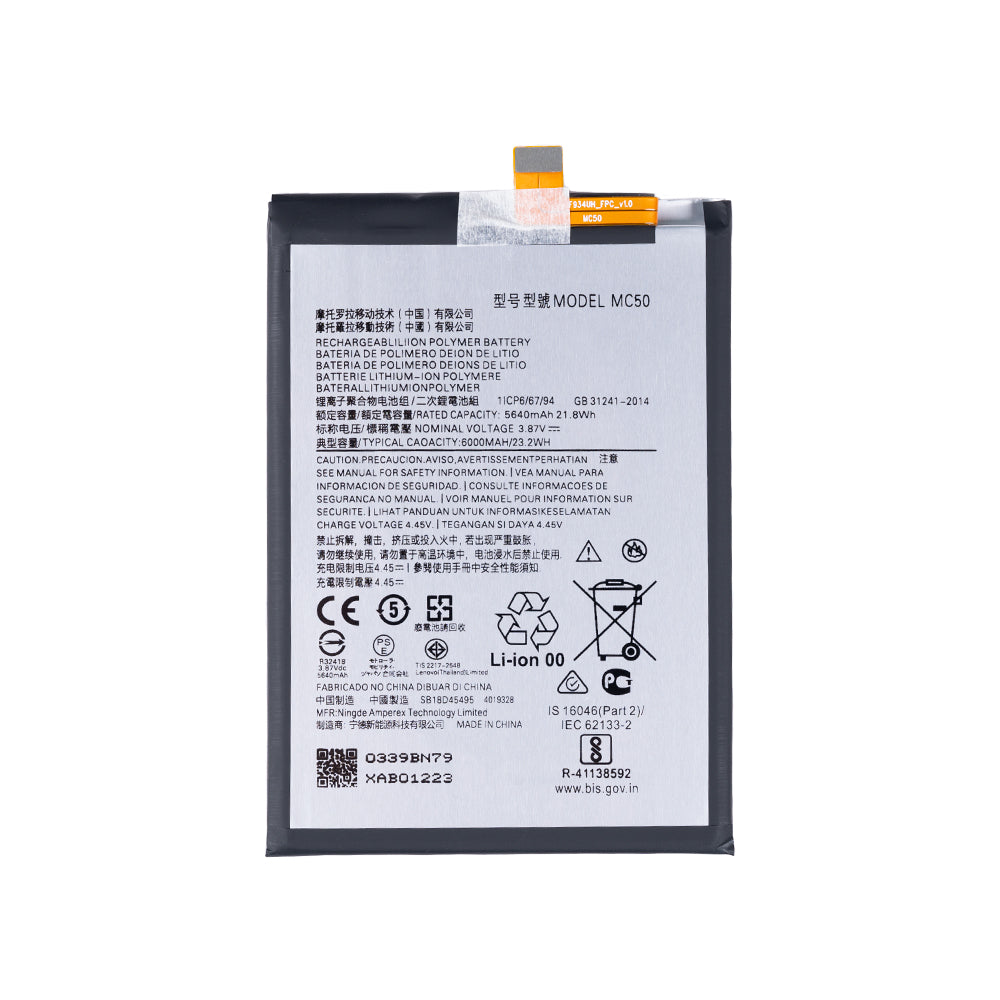 Motorola Moto G60 (XT2135) Battery MC50 OEM