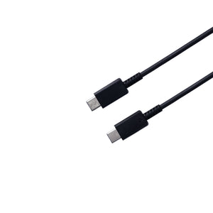 Samsung EP-DX310JBE Data Cable USB-C to USB-C 3A 1.8 m Black Bulk