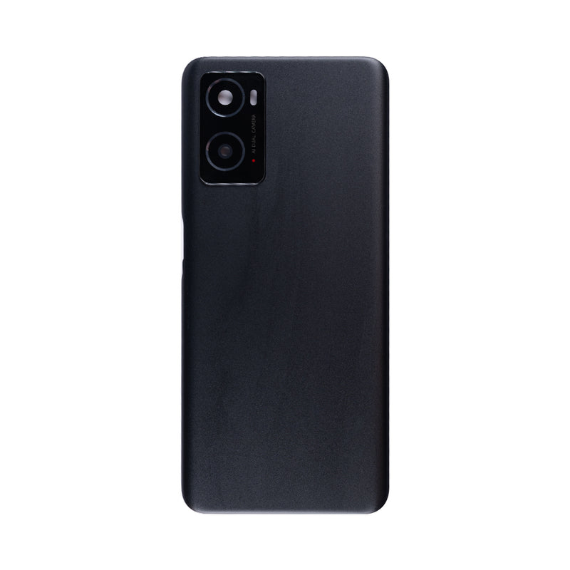 Oppo A76 Back Cover With Lens Glowing Black OEM