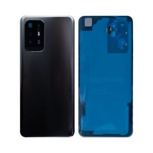 Oppo A94 5G Back Cover With Lens Fluid Black OEM