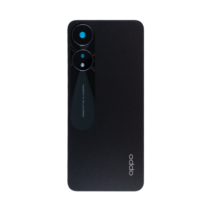 Oppo A78 5G (CPH2483, CPH2495) Back Cover Glowing Black With Lens OEM