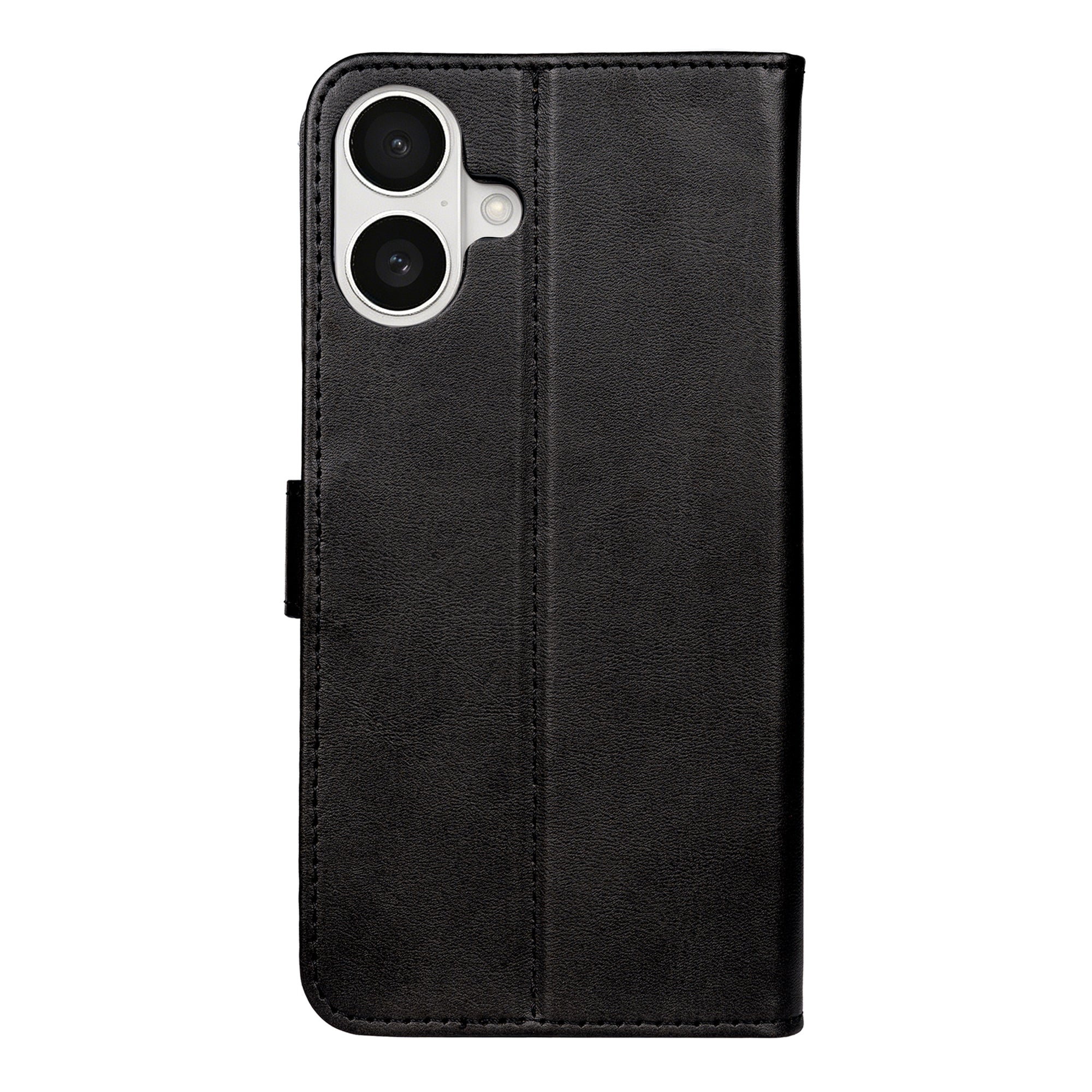 Rixus Bookcase For Apple iPhone 16 Black