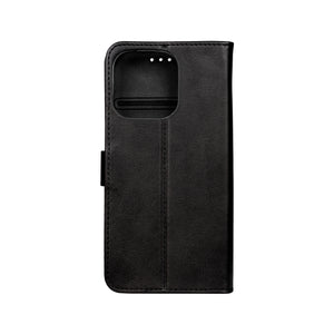 Rixus Bookcase For Apple iPhone 16 Pro Max Black