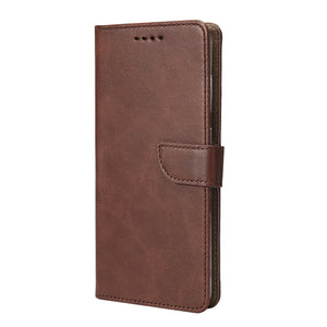 Rixus Bookcase For Apple iPhone 16 Pro Max Brown