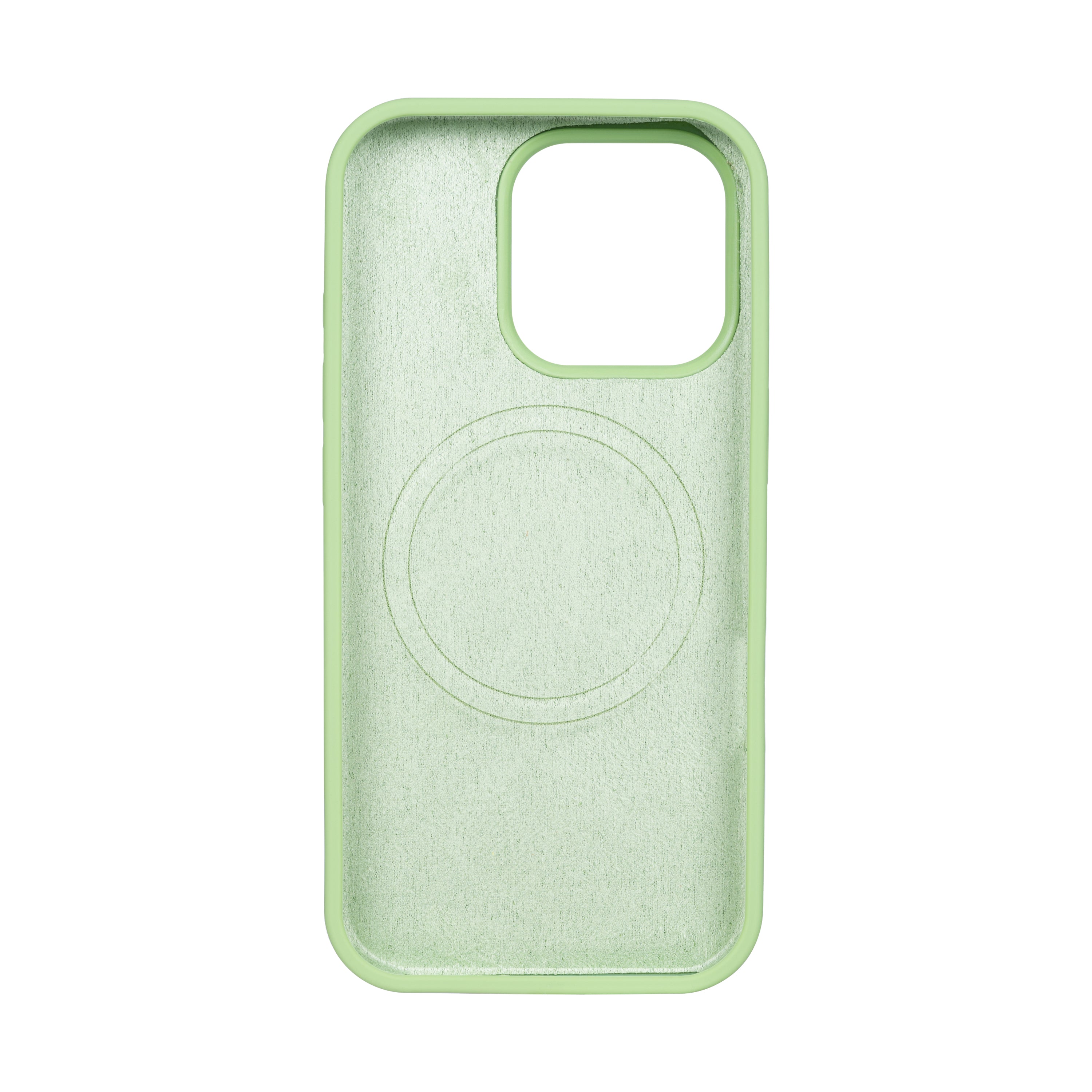 Rixus Soft TPU Phone Case With MagSafe Compatible For Apple iPhone 16 Pro Matcha