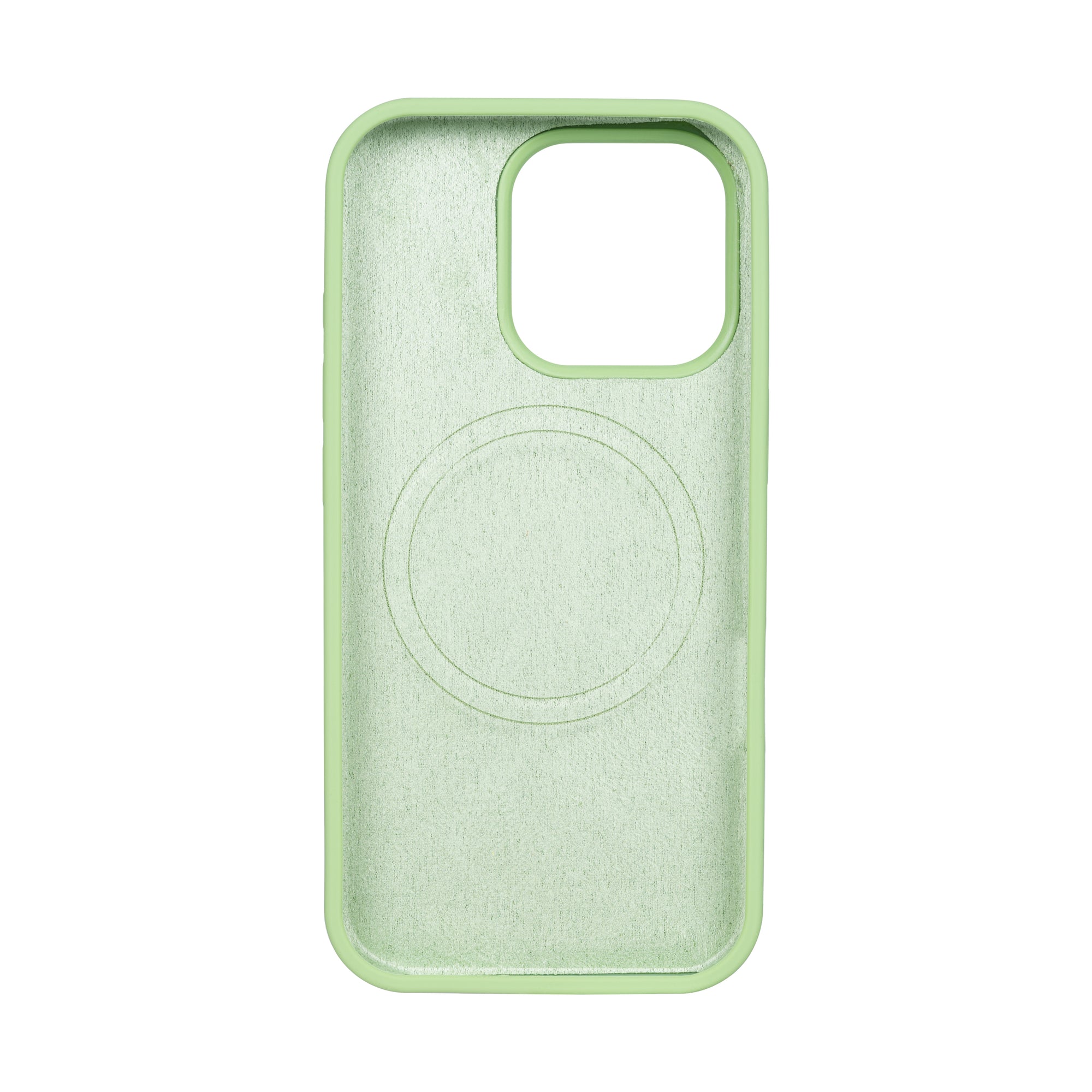 Rixus Soft TPU Phone Case With MagSafe Compatible For Apple iPhone 16 Pro Matcha