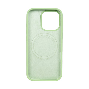 Rixus Soft TPU Phone Case With MagSafe For Apple iPhone 16 Pro Matcha