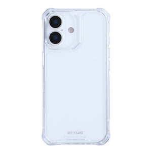 Rixus Armor-X Anti Shock Case For Apple iPhone 16 Transparent