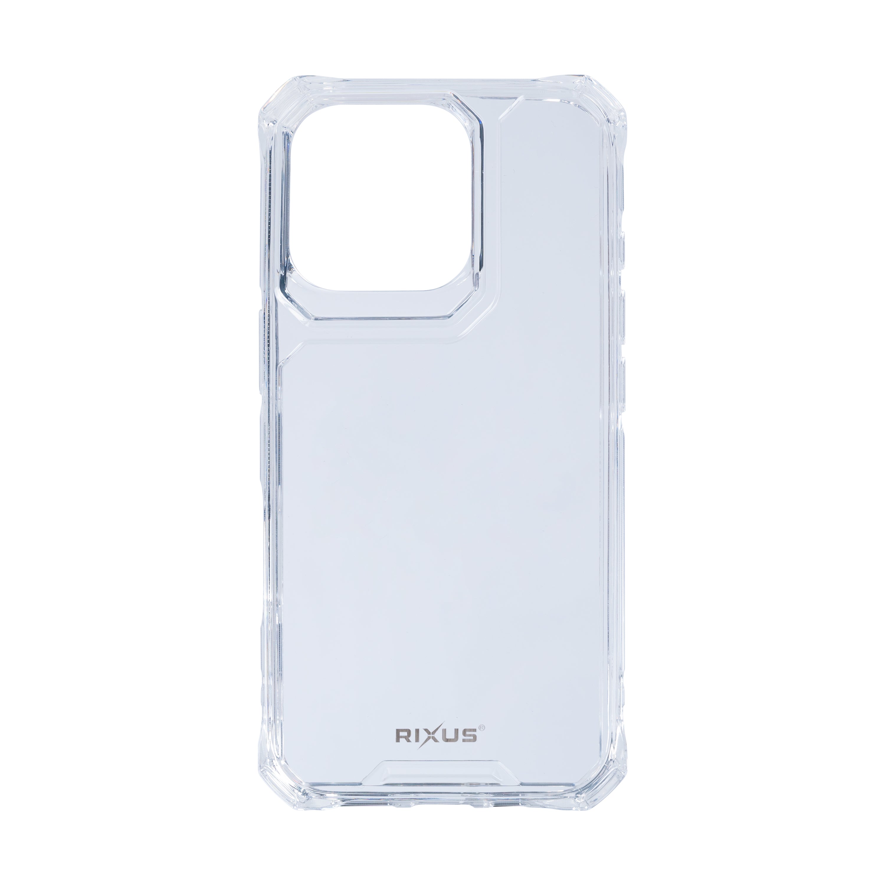 Rixus Armor-X Anti Shock Case For Apple iPhone 16 Pro Transparent