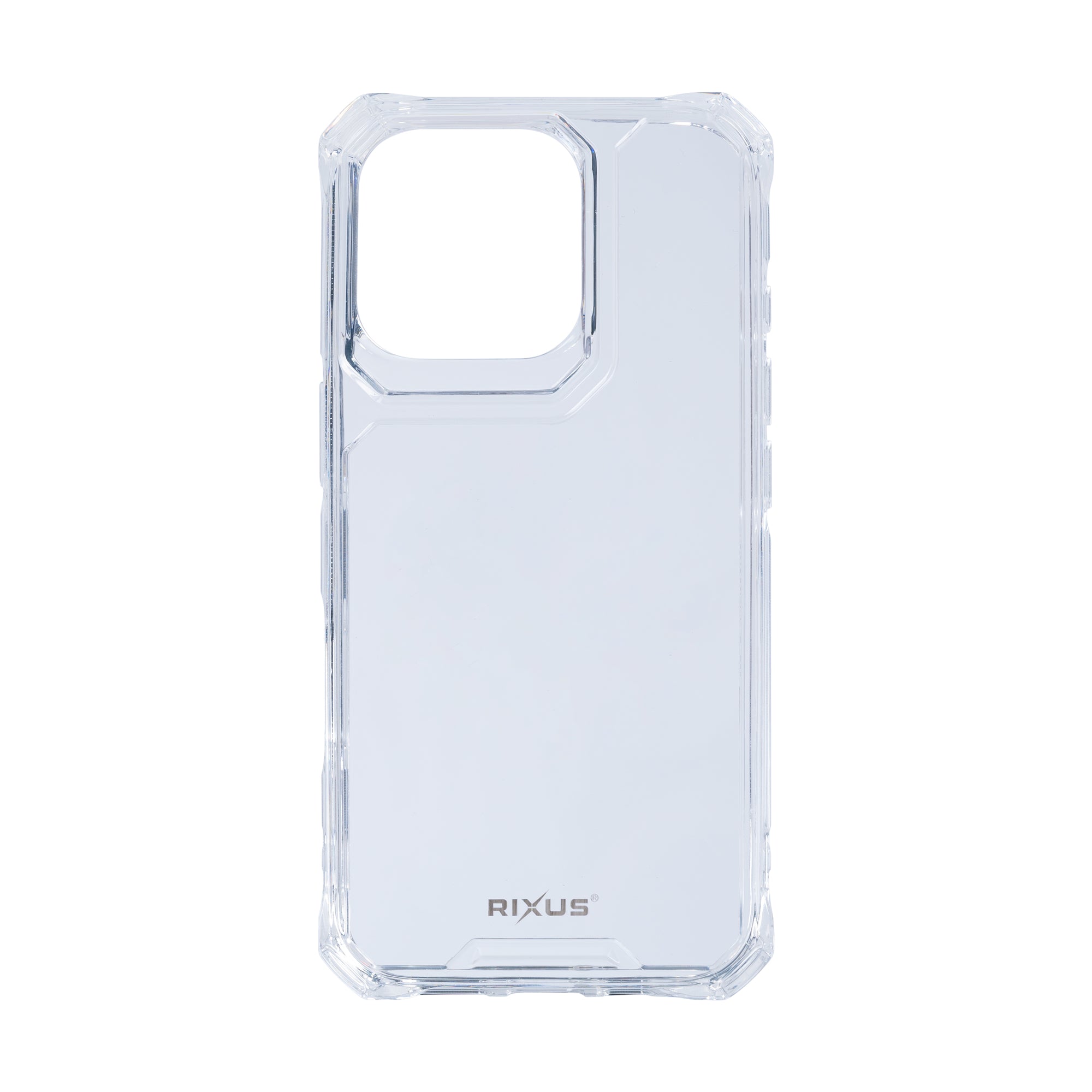 Rixus Armor-X Anti Shock Case For Apple iPhone 16 Pro Transparent