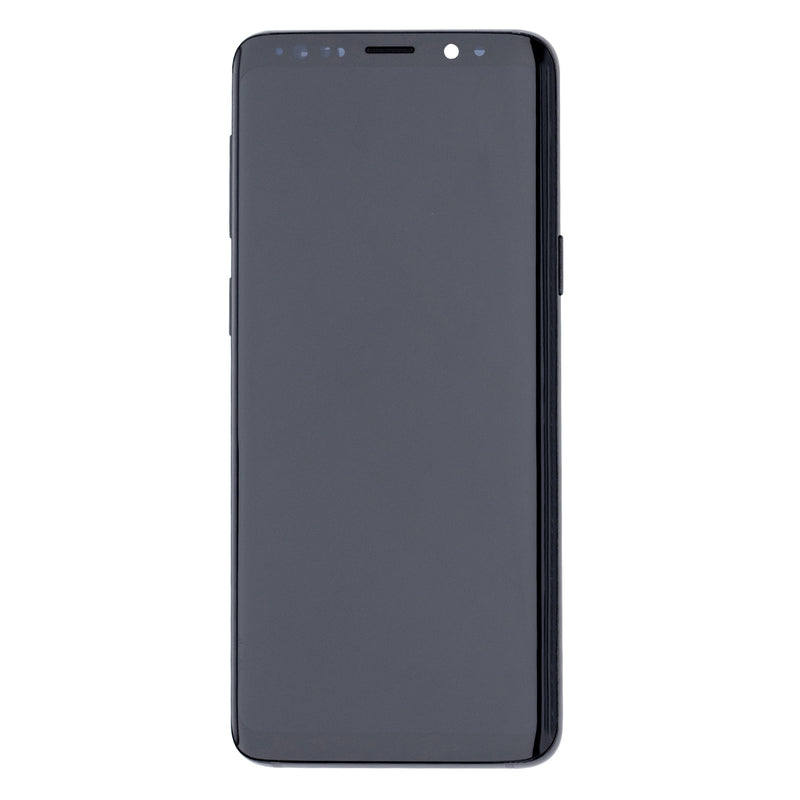 Samsung Galaxy S9 G960F Display And Digitizer With Frame Midnight Black Refurbished