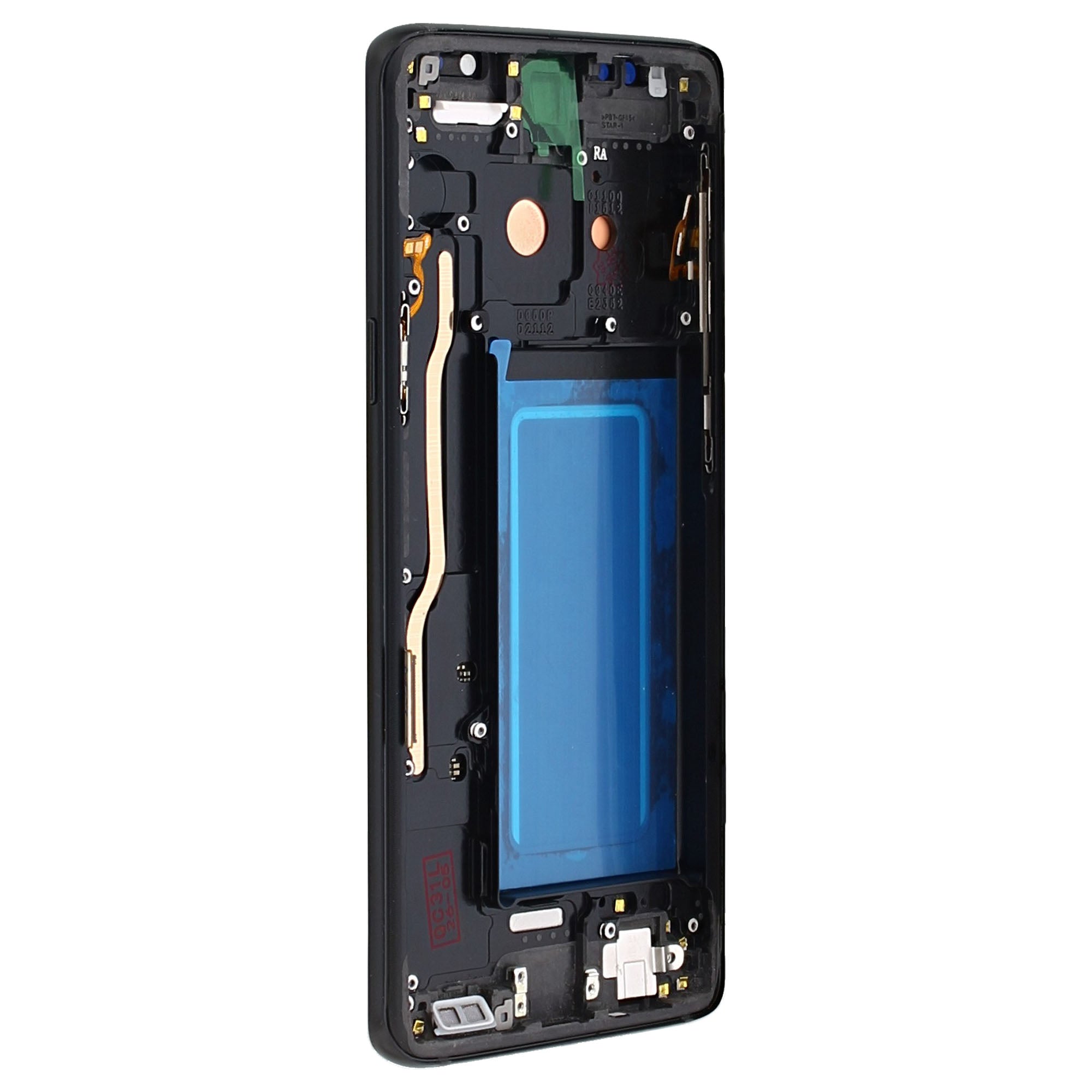 Samsung Galaxy S9 G960F Display And Digitizer With Frame Midnight Black Refurbished