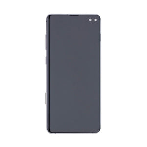 Samsung Galaxy S10 Plus G975F Display And Digitizer With Frame Prism Black Refurbished
