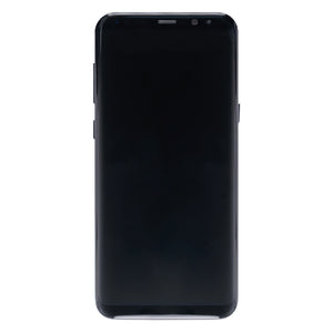 Samsung Galaxy S8 Plus G955F Display And Digitizer With Frame Midnight Black Refurbished